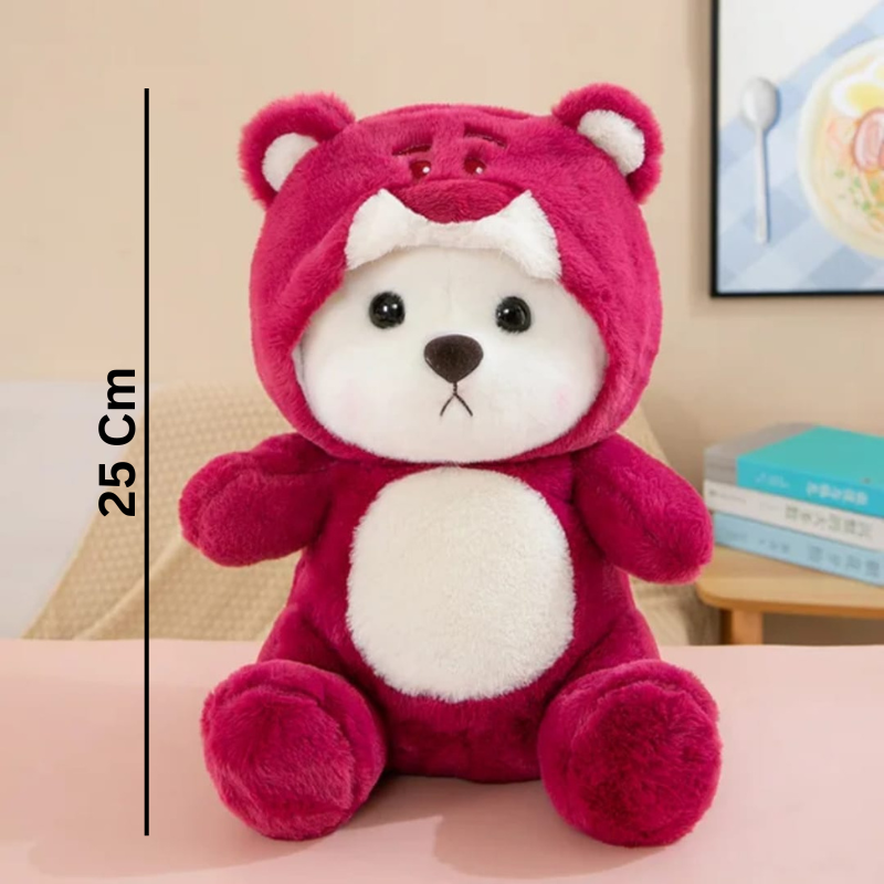 Soft Stuffed Teddy Bear With Cap