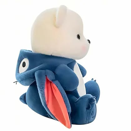 Blue Hoodie Teddy Bear Soft Toy