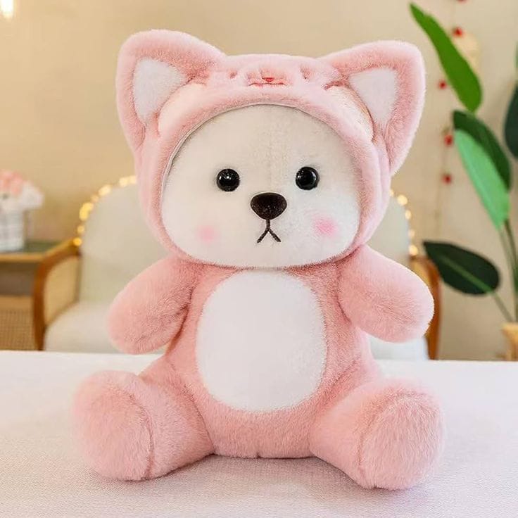 Soft stuffed Teddy Bear With Cap - Adorable and Cuddly Plush Toy