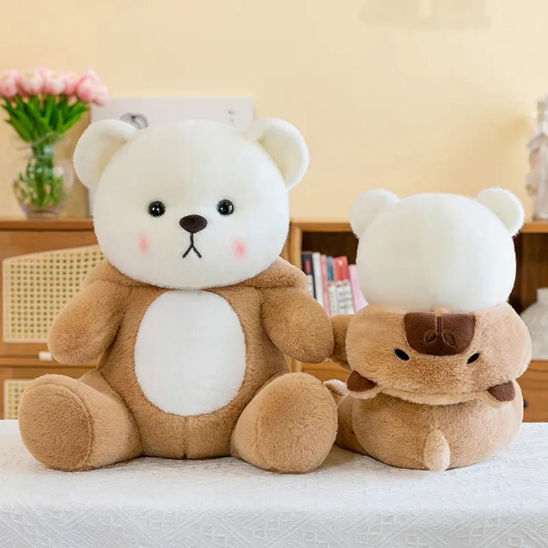 Soft stuffed Teddy Bear With Cap - Adorable and Cuddly Plush Toy